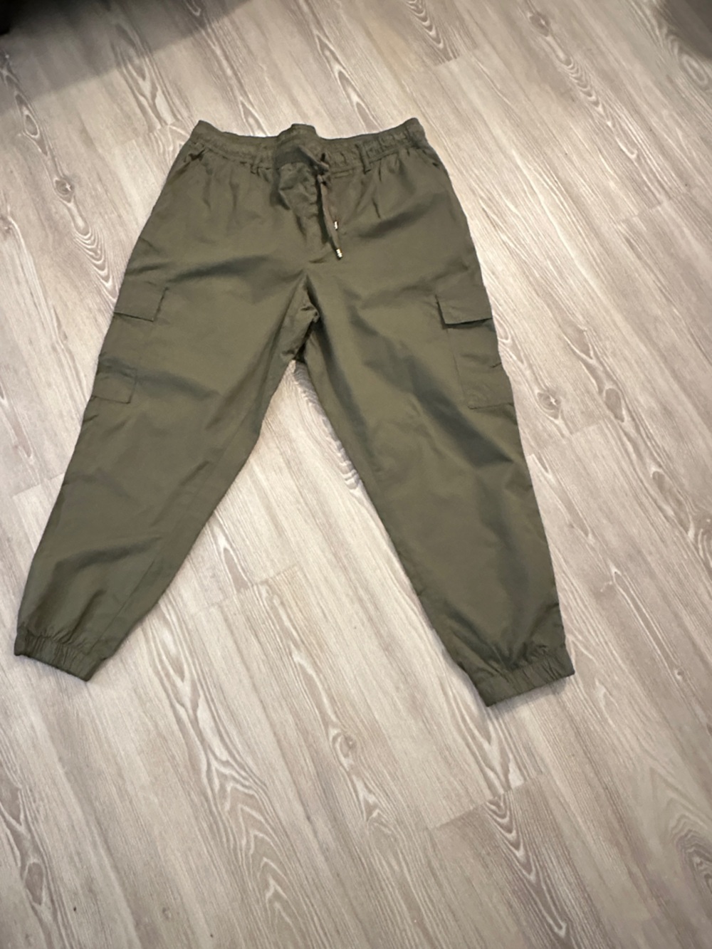 Tommy Hilfiger Olive Cargo Jogger Pants